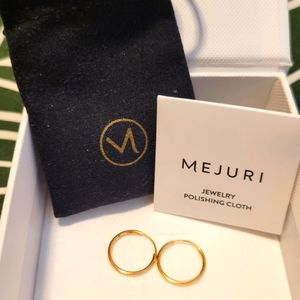 Mejuri Small Gold Hoops